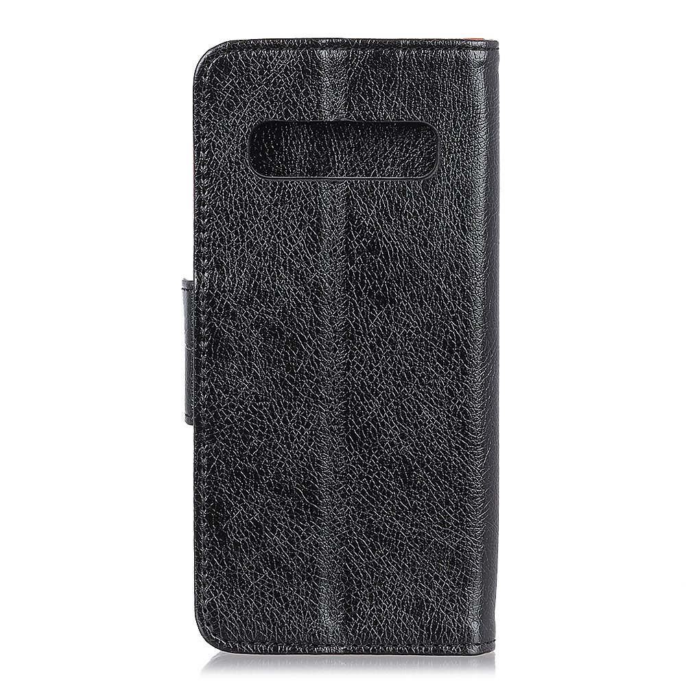 Plånboksfodral med ställ, Samsung Galaxy S10E, svart
