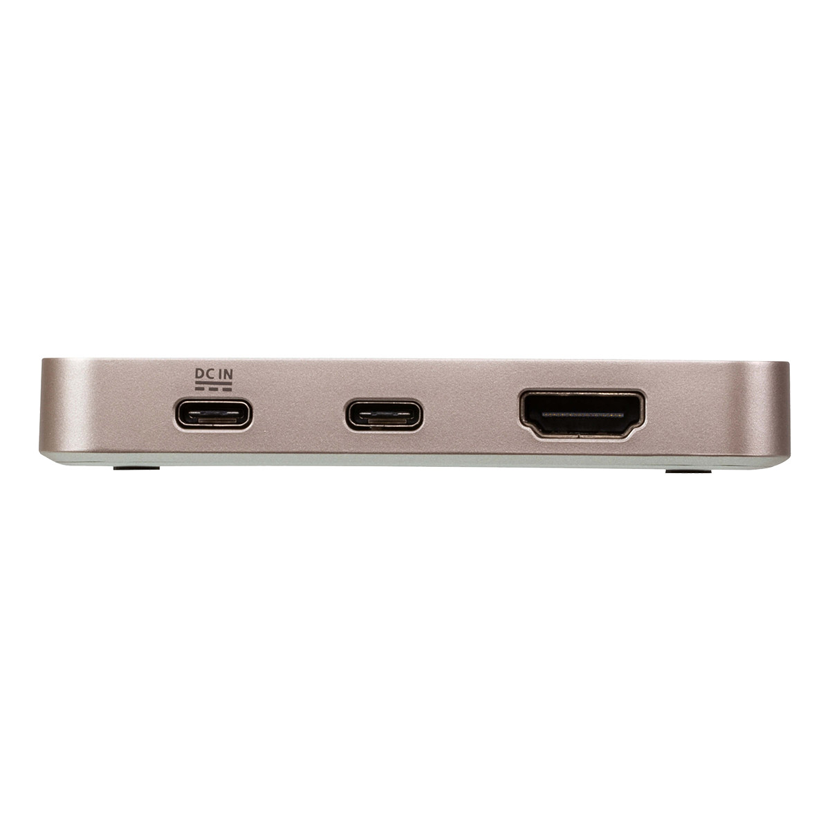 Aten 4K Ultra Mini Dock USB-C dockningsstation, PD, 60W, guld