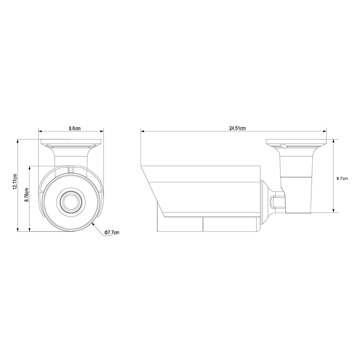 AVTECH AVM5547 - 5 MPX, WDR, Zoom