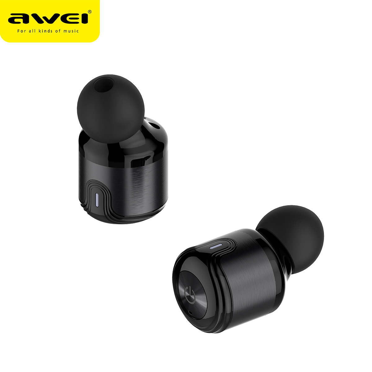 AWEI T8 Bluetooth 4.2 trådlösa mini in-ear hörlurar