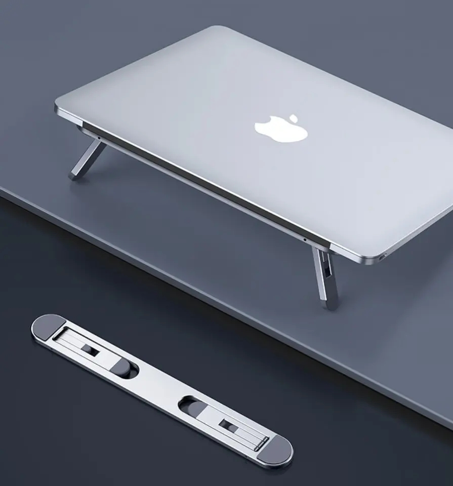 Vikbart laptopstöd i aluminium
