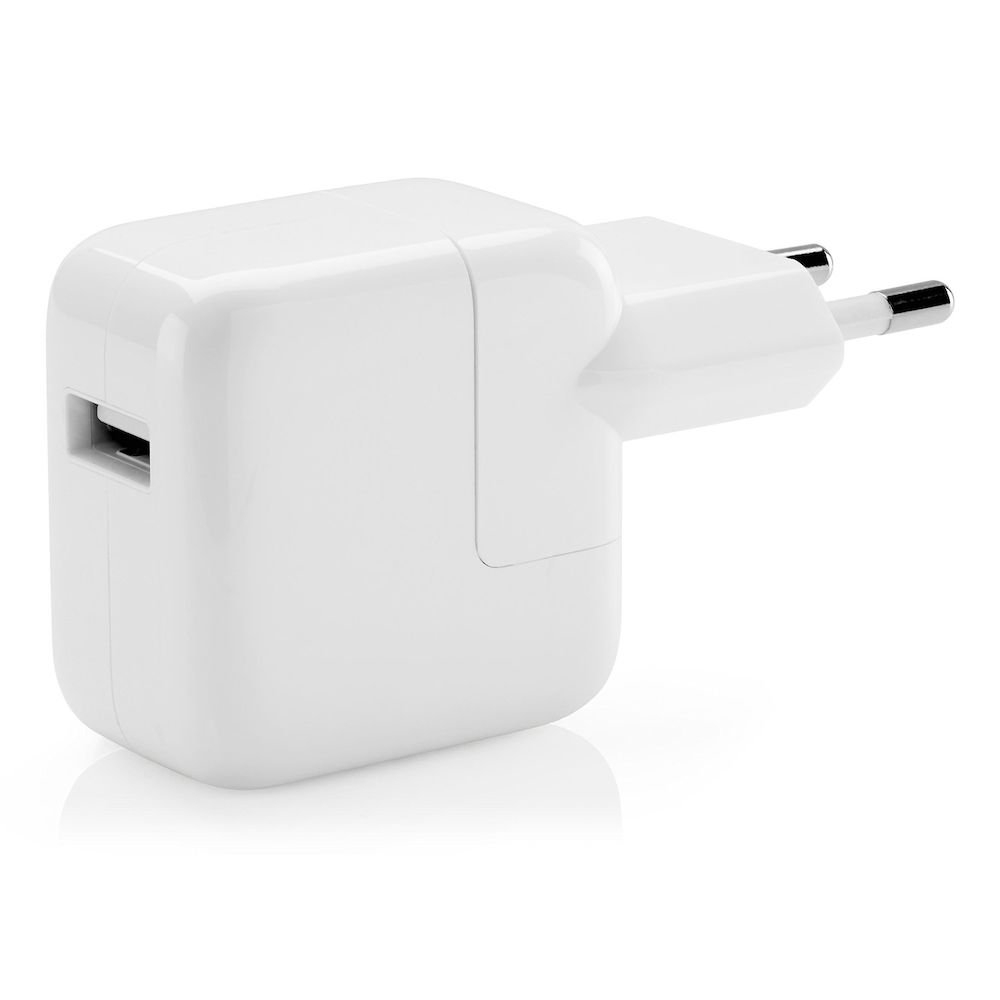 Apple original iPad/iPhone laddare, 2.1A, 12W, vit