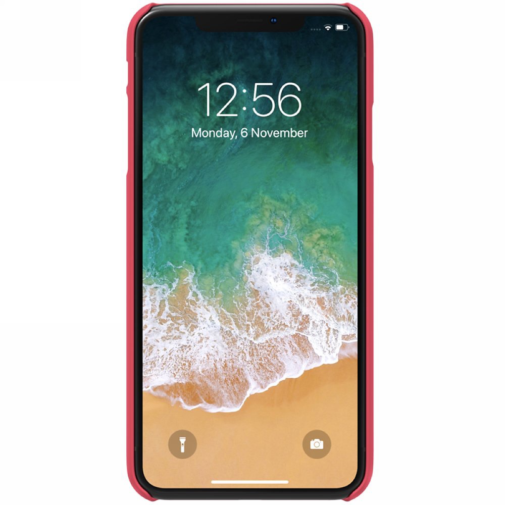 Nillkin PC skal för iPhone XS Max, röd