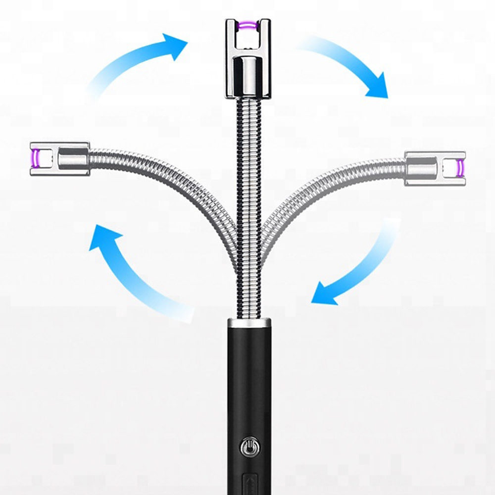 ArcLighter böjbar uppladdningsbar USB-tändare, silver