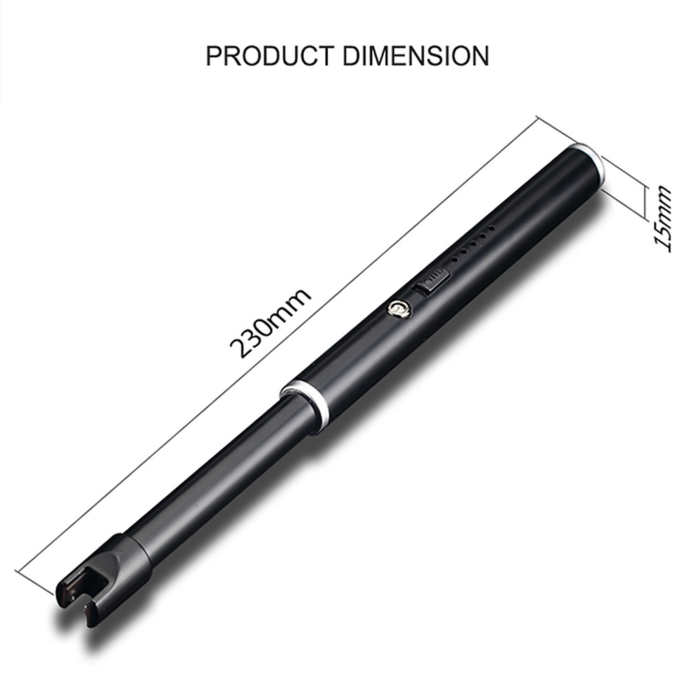 ArcLighter uppladdningsbar USB-tändare, silver