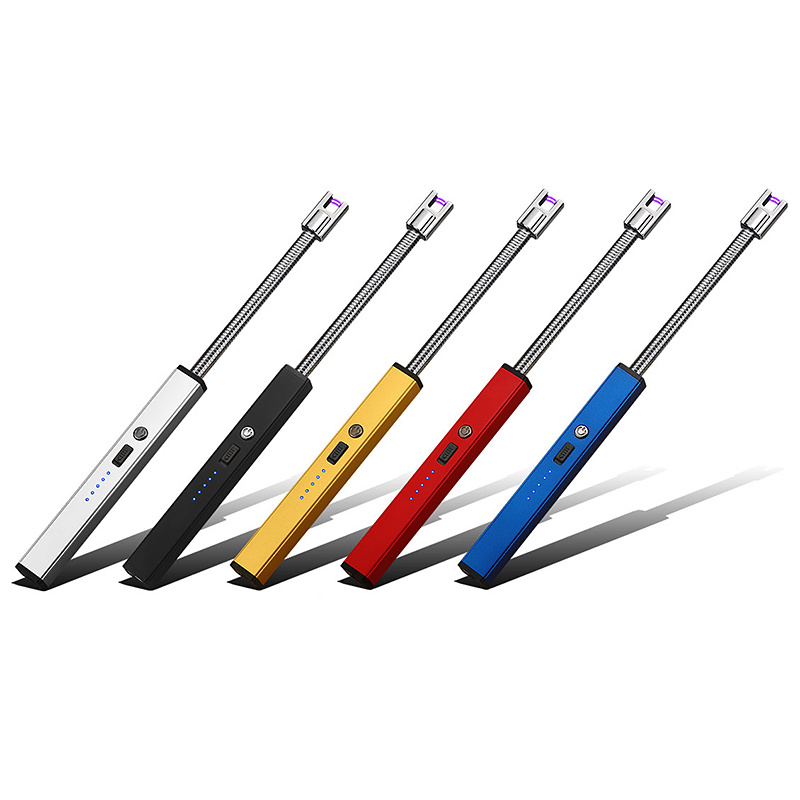 ArcLighter uppladdningsbar USB-tändare, matt silver