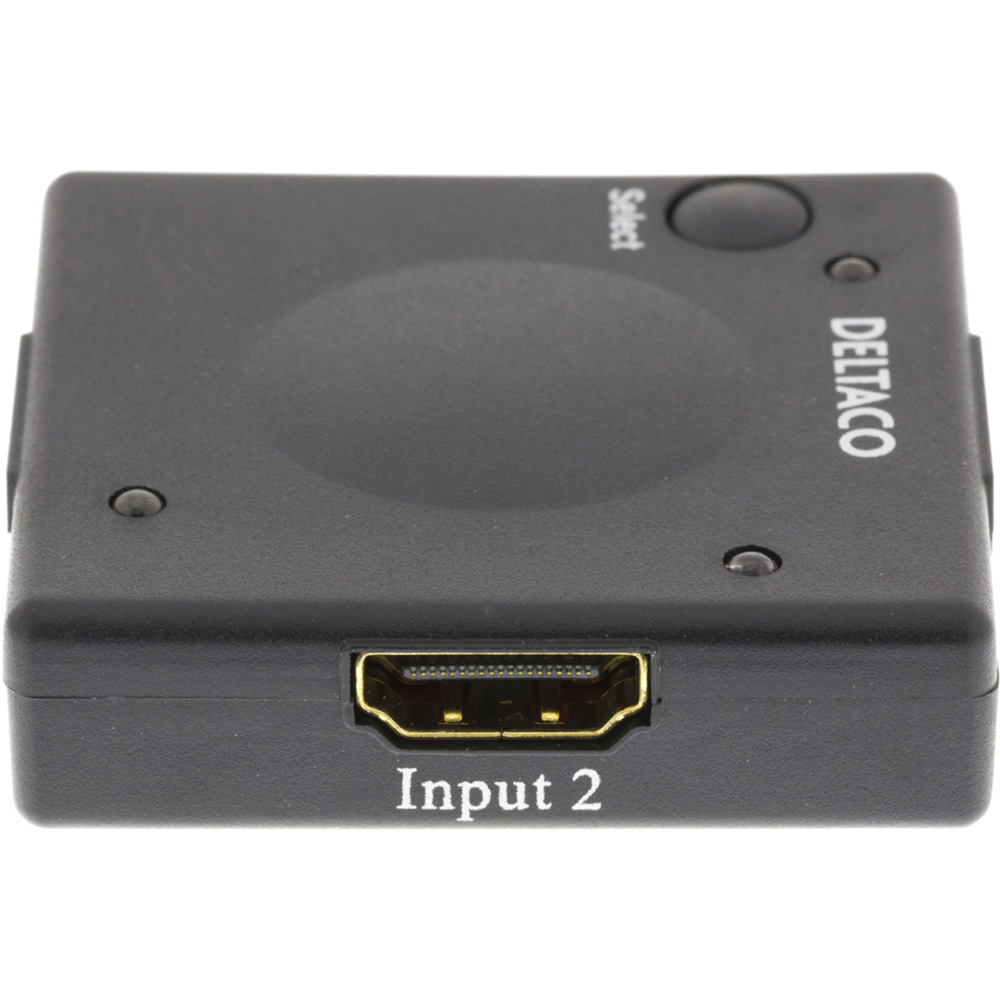 Deltaco Automatisk 3-1 HDMI-switch Mini, 3D-stöd, 1080p