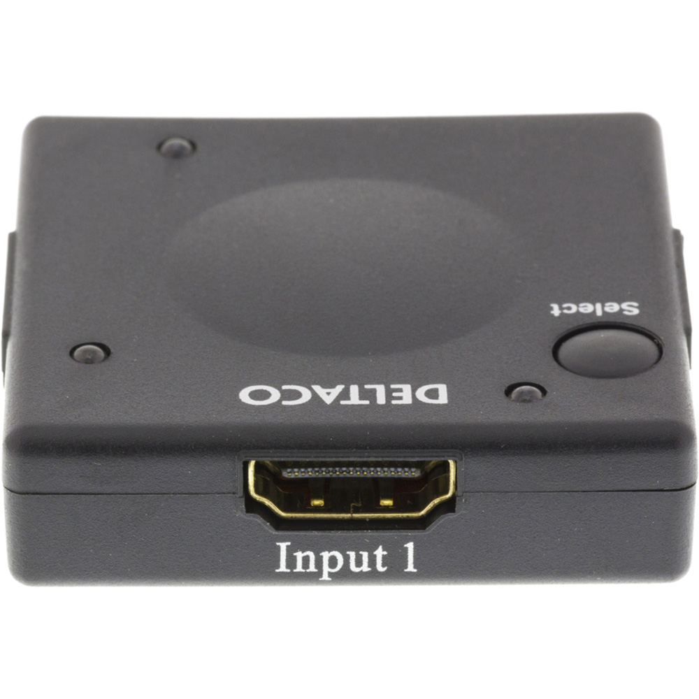 Deltaco Automatisk 3-1 HDMI-switch Mini, 3D-stöd, 1080p