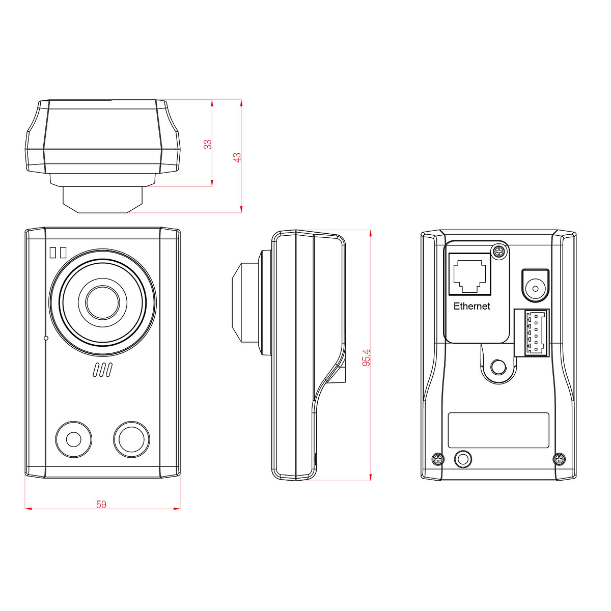 Avtech AVN80X IP-kamera - PUSH-larmkamera