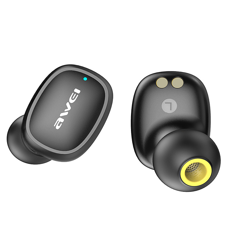 AWEI T13 Trådlösa in-ear hörlurar, laddningsbox, bluetooth 5.0