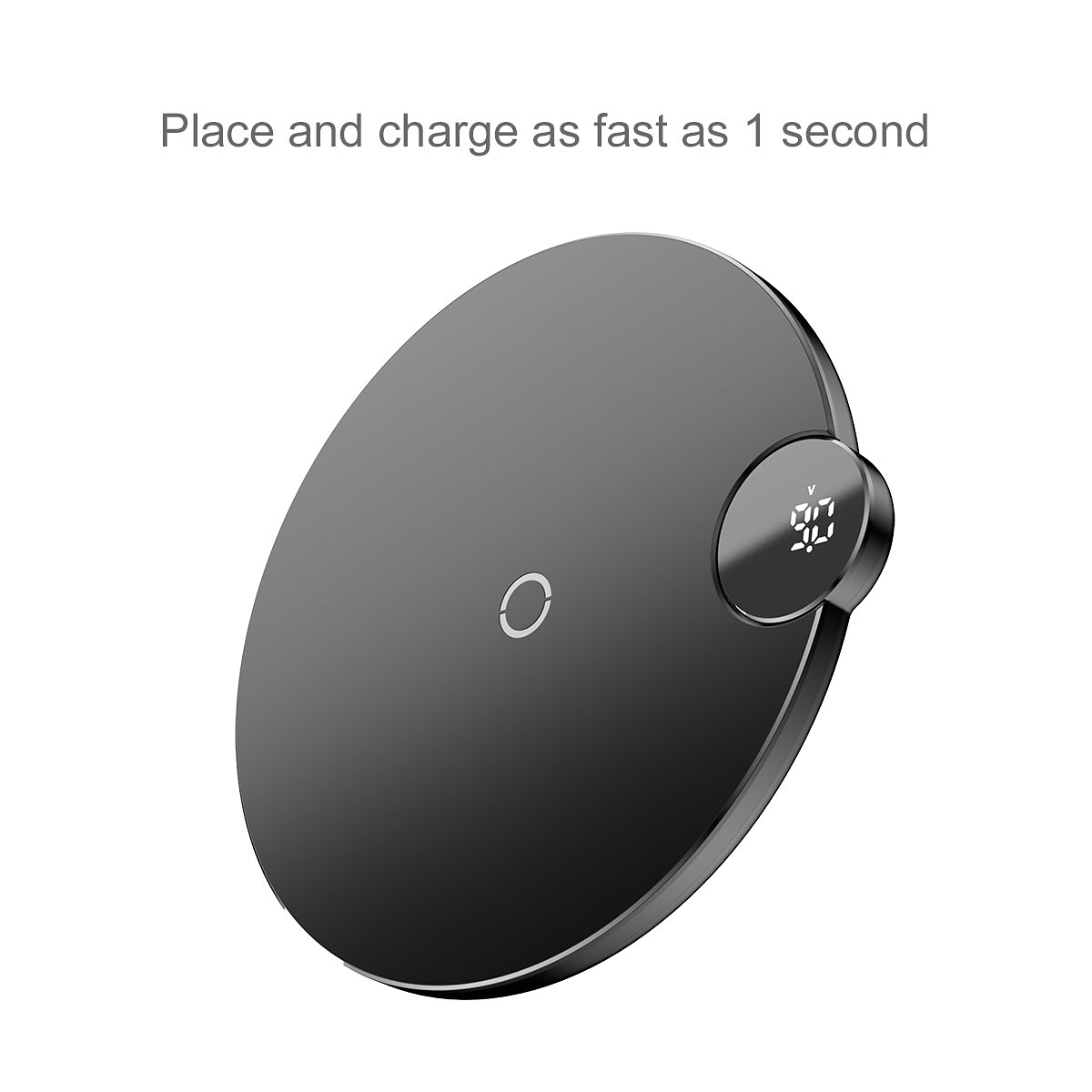 Baseus 10W Trådlös laddare med LED-display