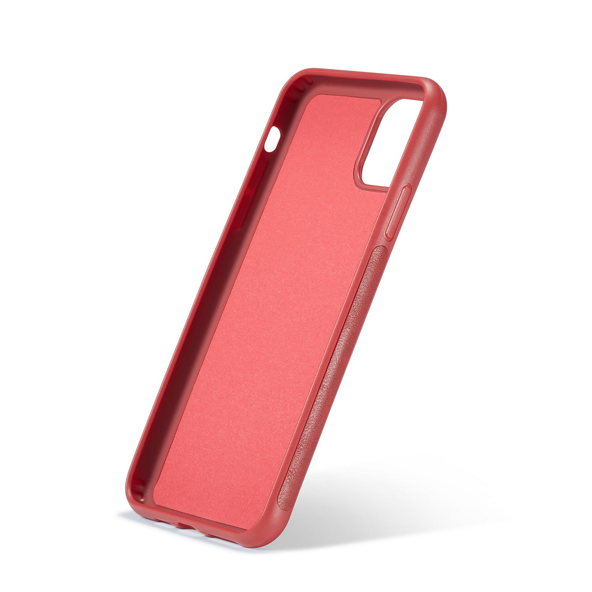 BRG Luxury plånboksfodral med ställ, iPhone 11 Pro Max, röd