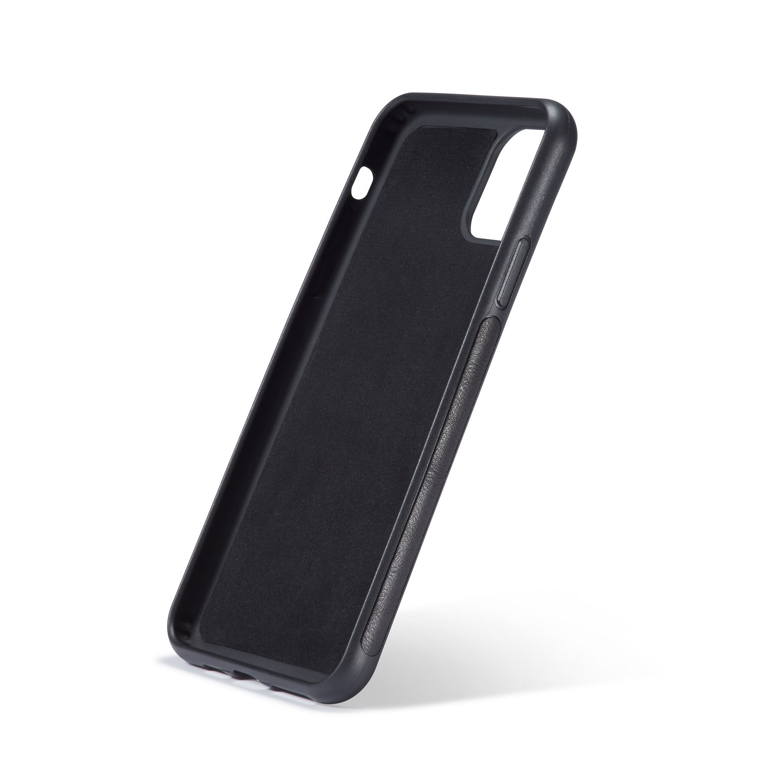 BRG Luxury plånboksfodral med ställ, iPhone 11 Pro Max, svart