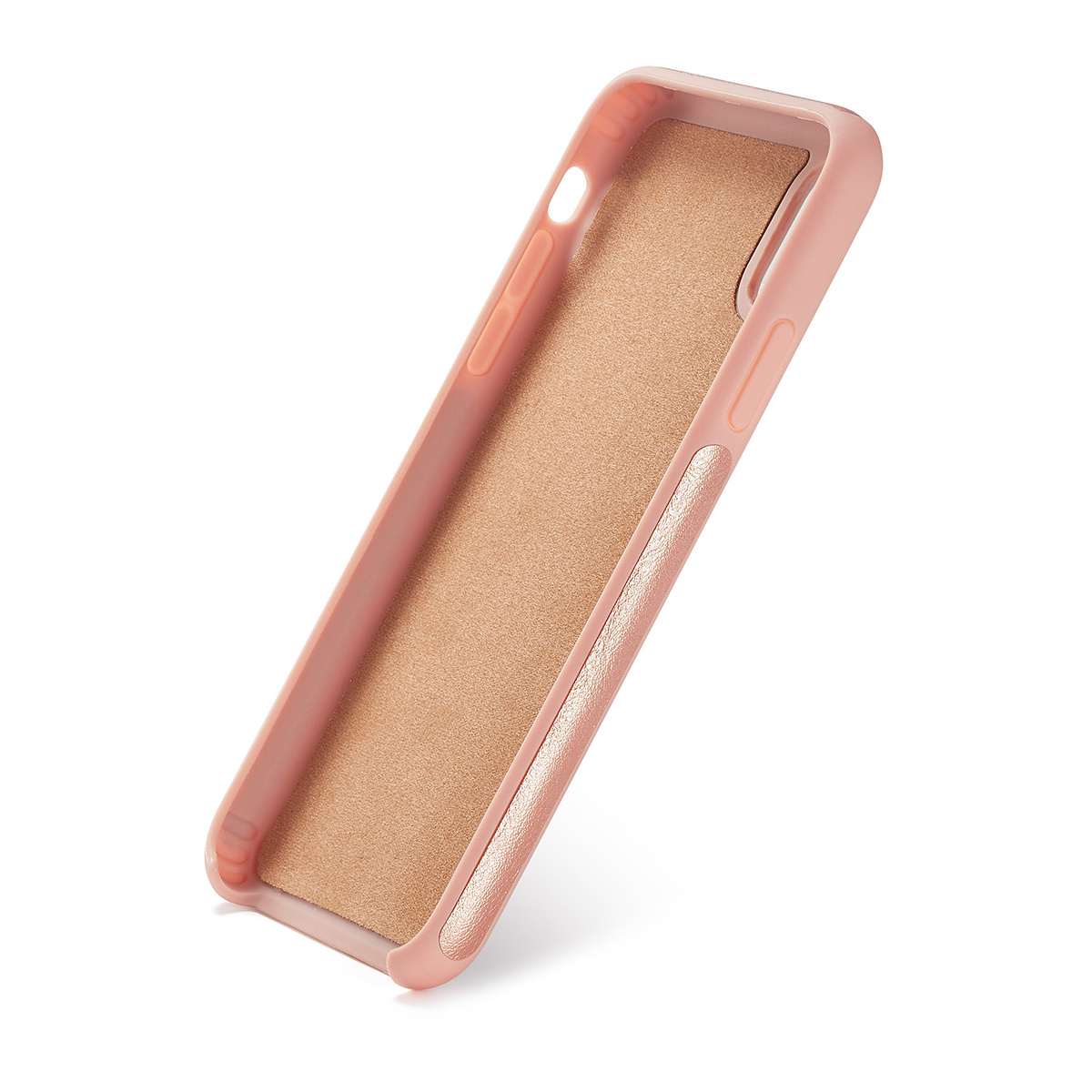 BRG Luxury plånboksfodral med ställ till iPhone X/XS, rosa