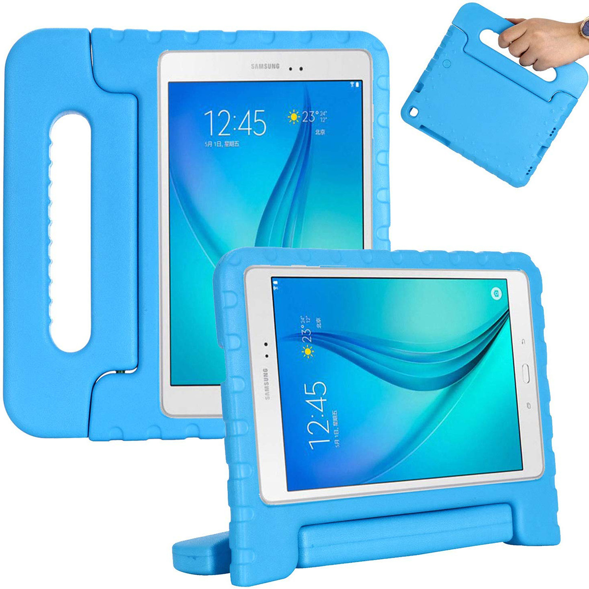 Barnfodral Galaxy Tab A 8.0 (2019), blå