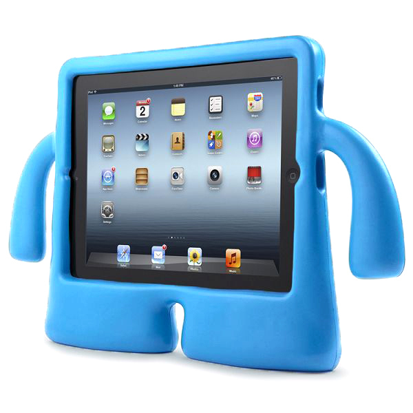 Barnfodral blå, iPad 2/3/4