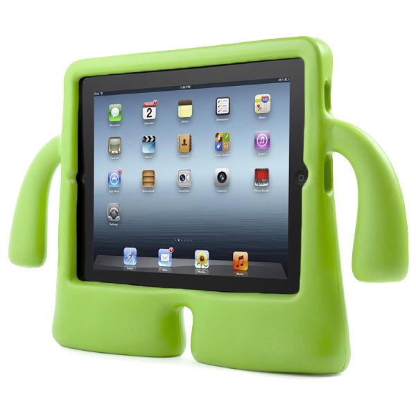 Barnfodral grön, iPad 2/3/4