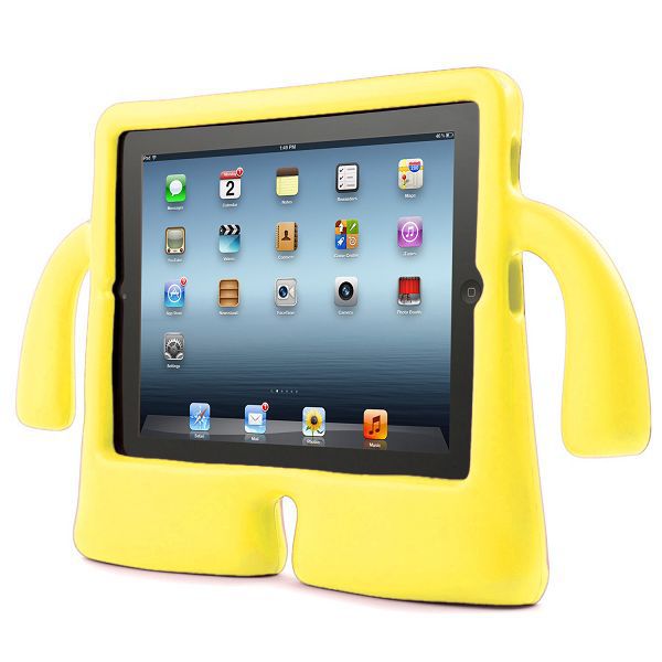 Barnfodral gul, iPad 2/3/4
