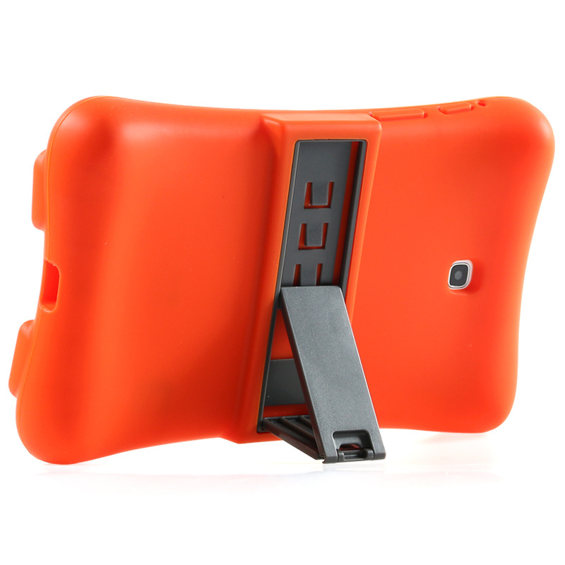 Barnfodral i silikon för Samsung P3200, Orange