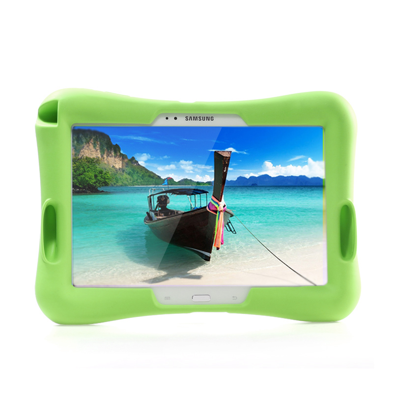 Silicone Shockproof Protective Case for Samsung P5200-Green