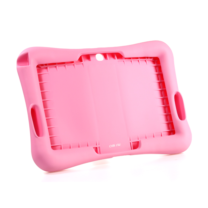Silicone Shockproof Protective Case for Samsung T580-Pink