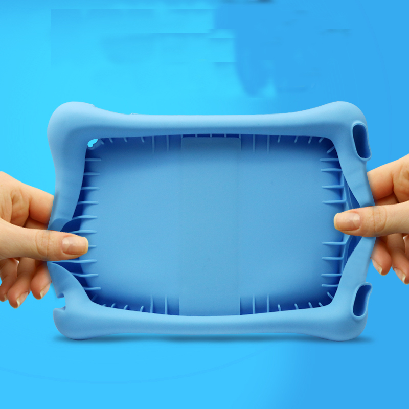 Barnfodral i silikon för iPad 10.2 / Pro 10.5 / Air 3, blå