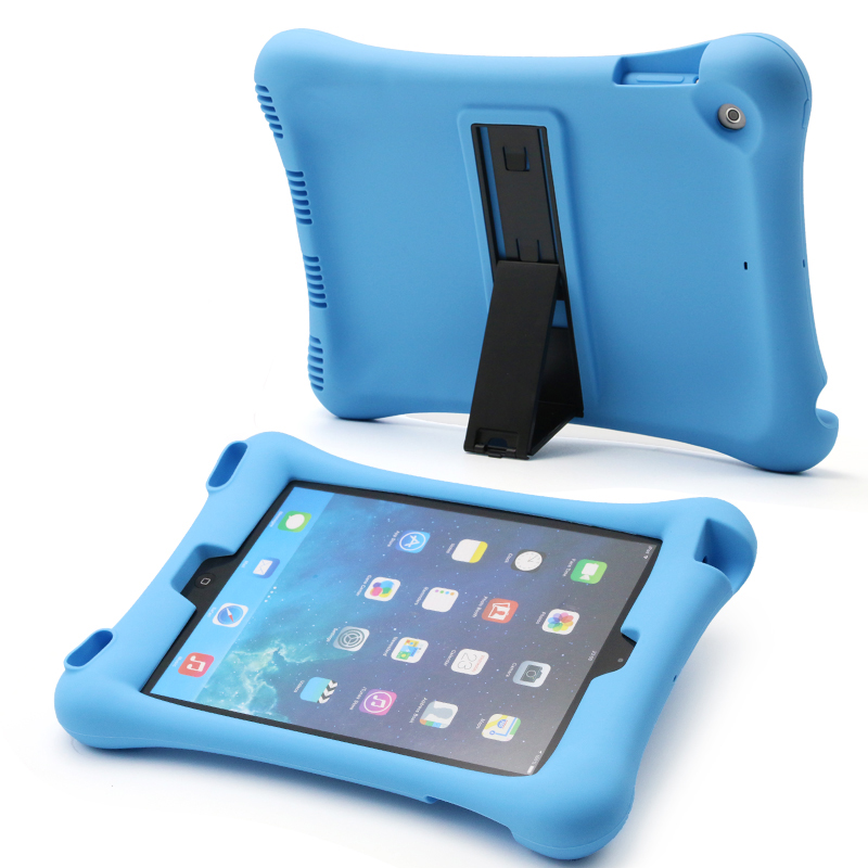 Silicone Shockproof Protective for iPad Air iPad Air 2 iPad 9.7 -Blue