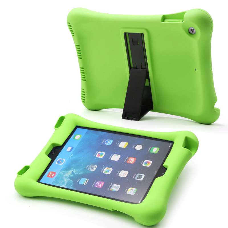 Silicone Shockproof Protective for iPad Air iPad Air 2 iPad 9.7 -Green