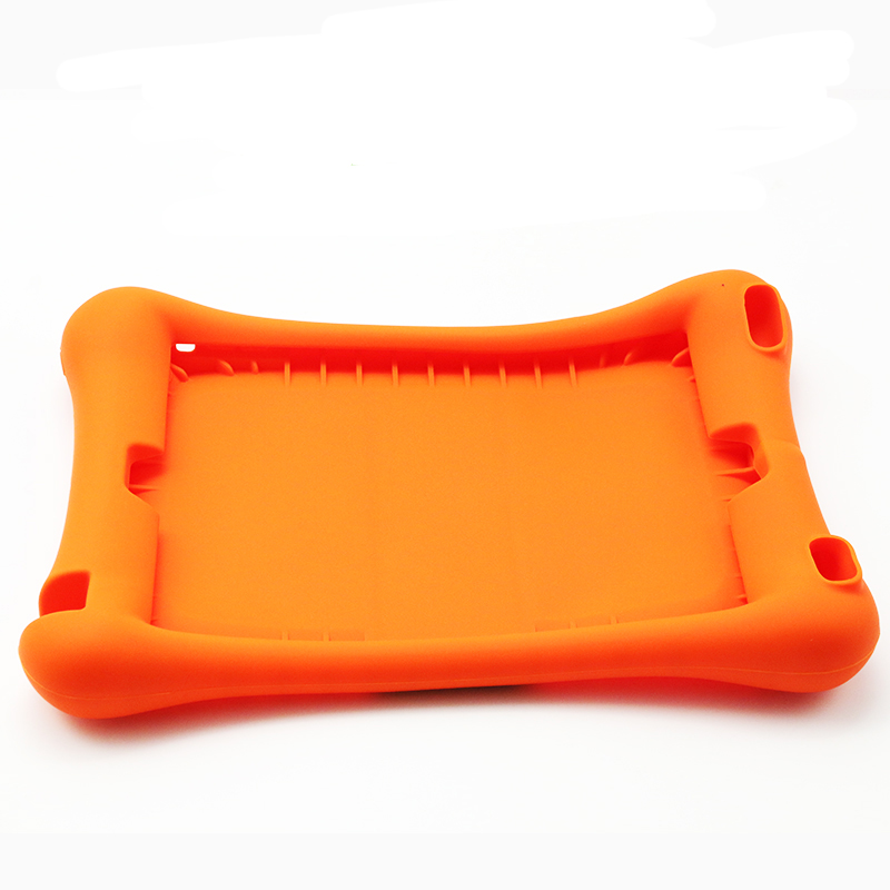 Barnfodral i silikon för iPad Air/iPad Air 2/iPad 9.7, orange