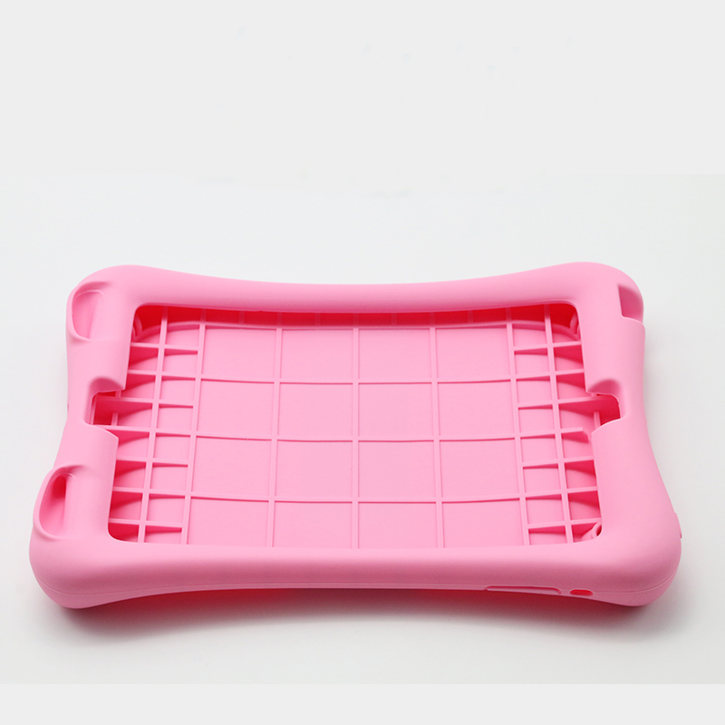 Barnfodral i silikon för iPad mini 1/2/3, rosa
