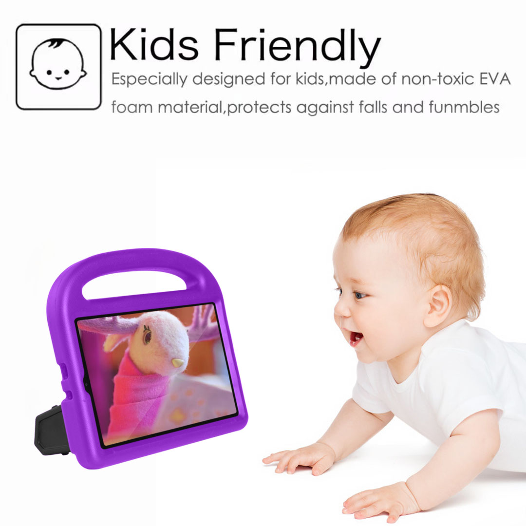 Barnfodral med ställ, Samsung Tab 8.4 (2020), lila