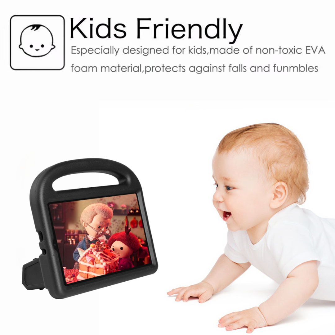 Barnfodral med ställ, Samsung Tab 8.4 (2020), svart