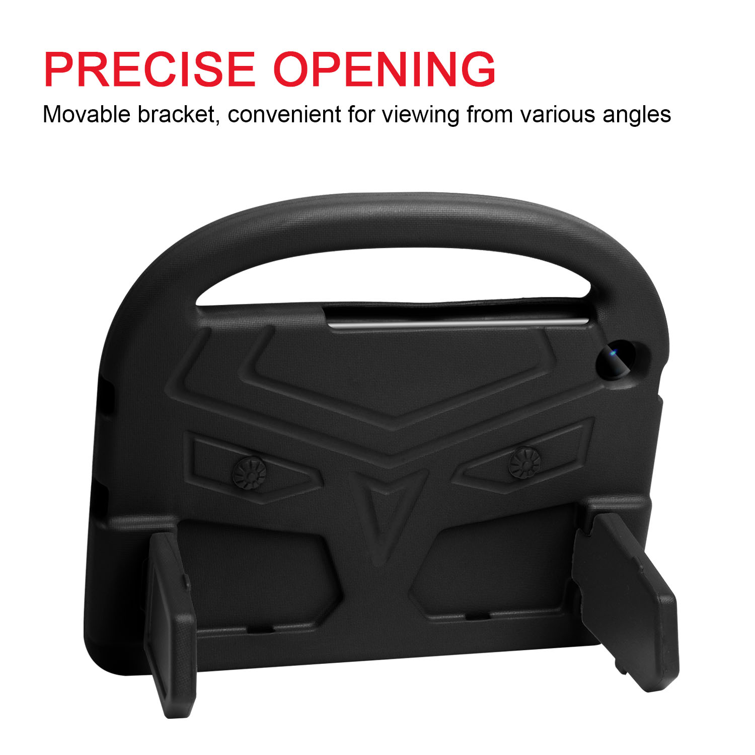 Barnfodral med ställ, Samsung Tab S6 Lite 10.4, svart