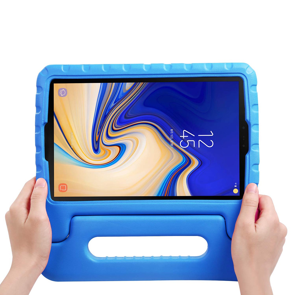 Barnfodral med ställ blå, Samsung Galaxy Tab S4