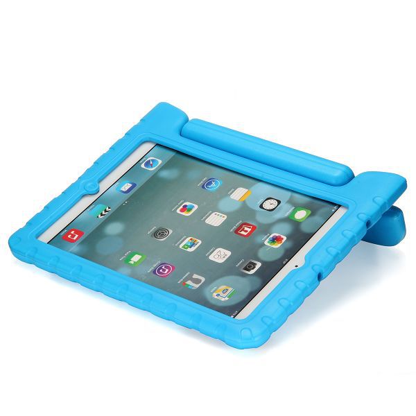 Barnfodral med ställ blå, iPad 2/3/4