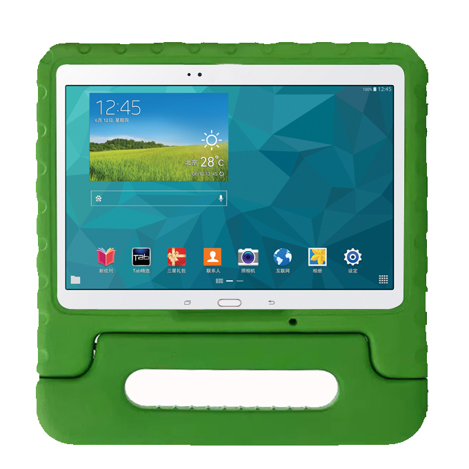 Barnfodral med ställ grön, Samsung Galaxy Tab S 10.5