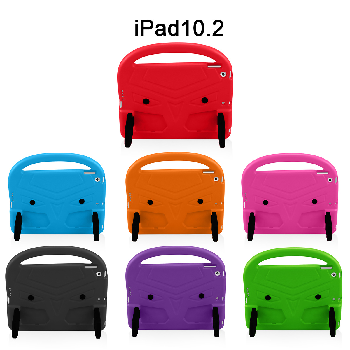 Barnfodral med ställ, iPad 10.2 / Pro 10.5 / Air 3, lila