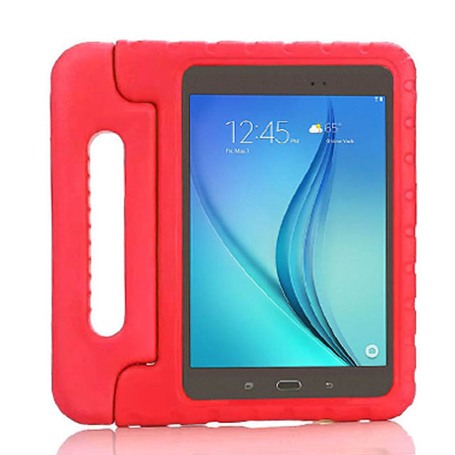 Barnfodral med ställ röd, Samsung Galaxy Tab A 8.0
