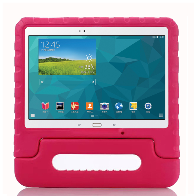 Barnfodral med ställ rosa, Samsung Galaxy Tab S 10.5
