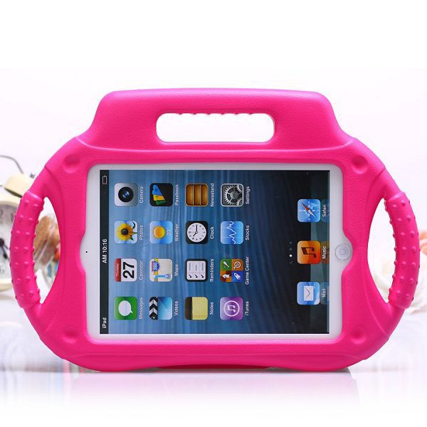 Barnfodral med ställ rosa, iPad Mini/2/3