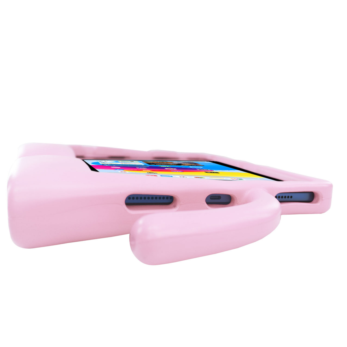 Barnfodral med ställ till iPad Air 11 (2024), rosa