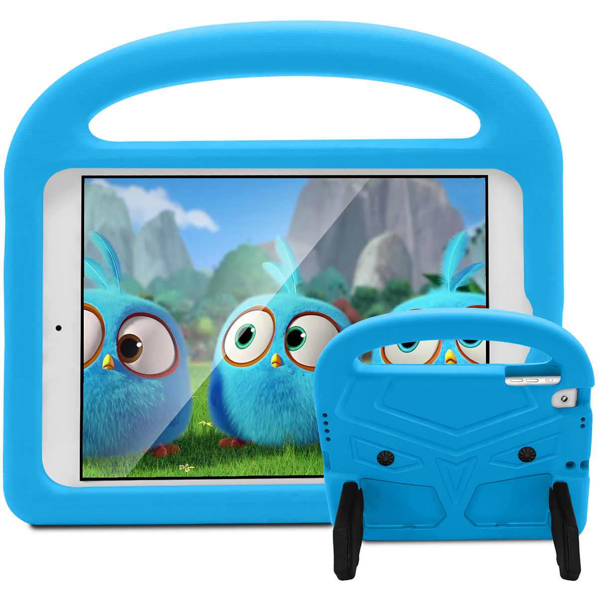 Barnfodral med ställ till iPad 9.7, Air/Air2, Pro 9.7, blå