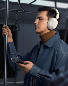Baseus Bass 35 Max trådlösa hörlurar, vit