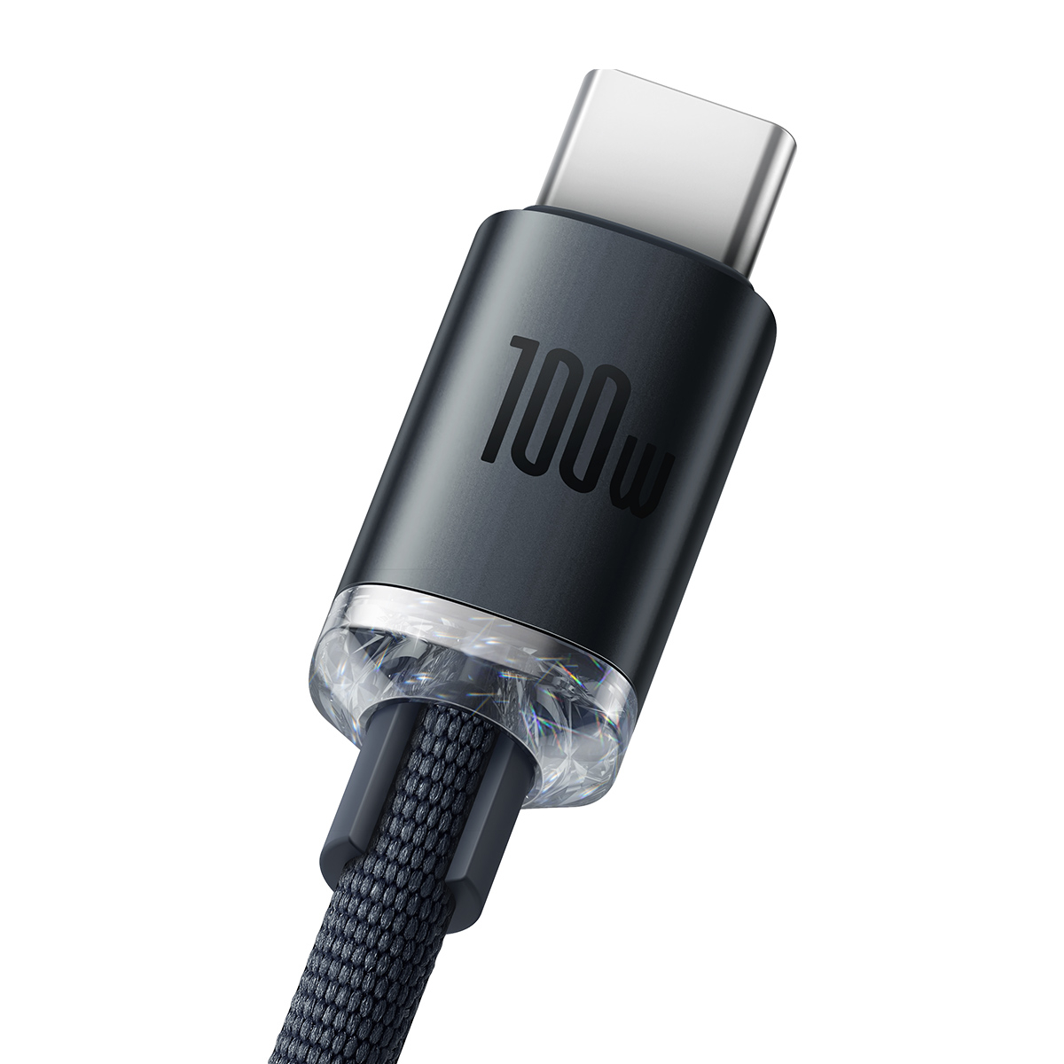 Baseus Crystal Shine USB-C kabel, 100W, 2m