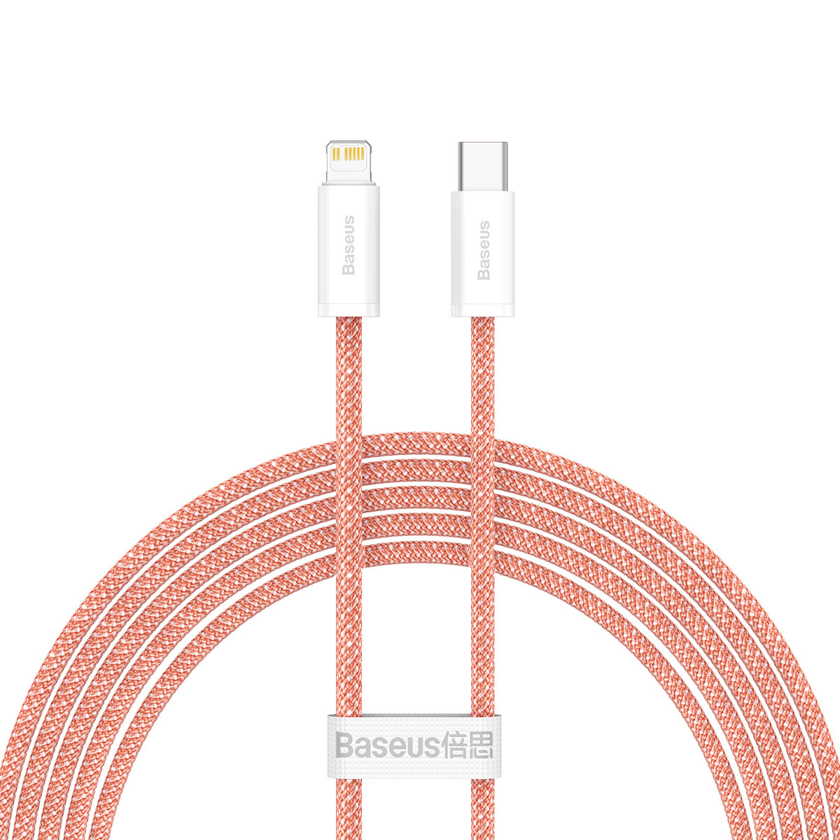 Baseus Dynamic USB-C till Lightning-kabel, 20W, 2m, orange