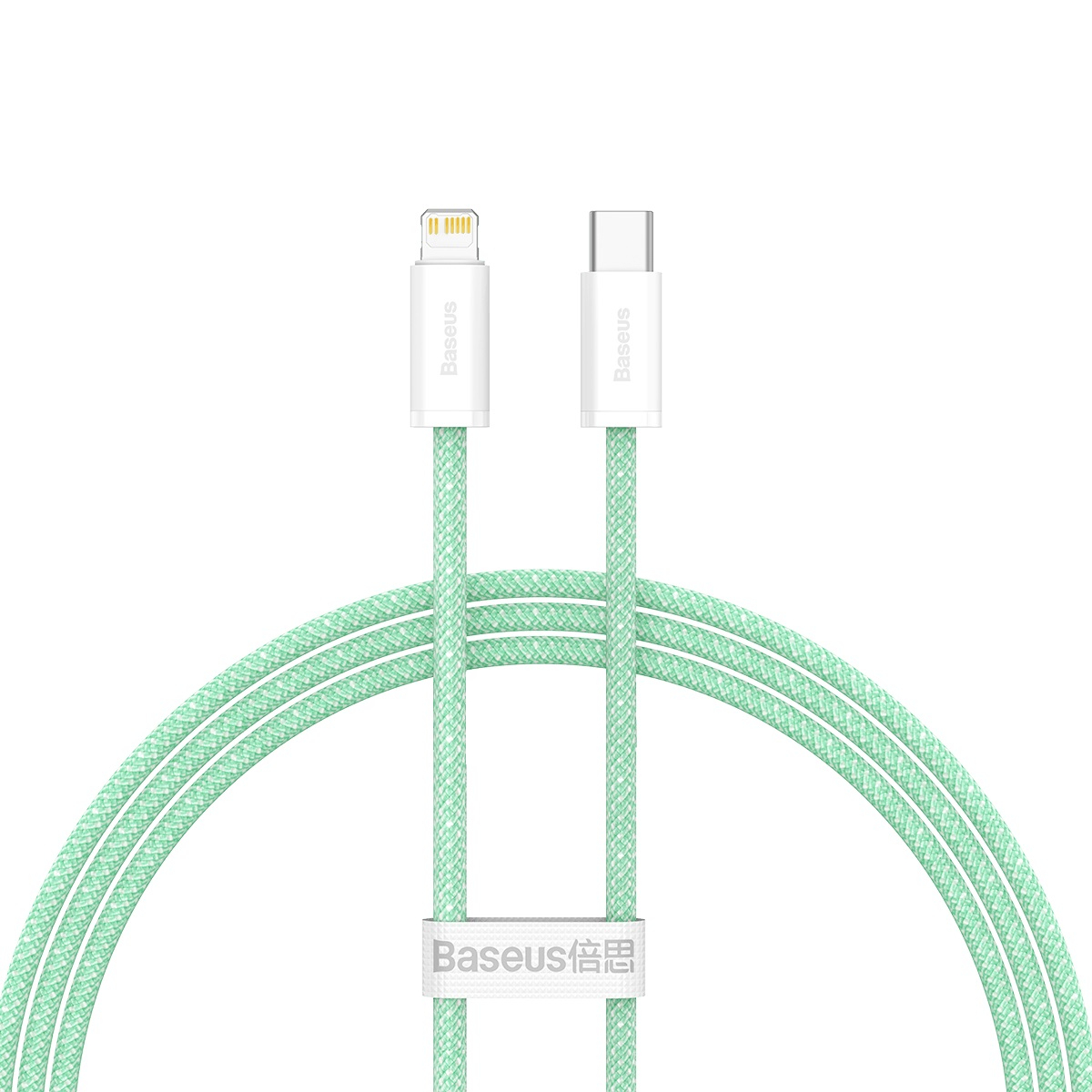 Baseus Dynamic USB-C till Lightning-kabel, 20W, 1m, grön