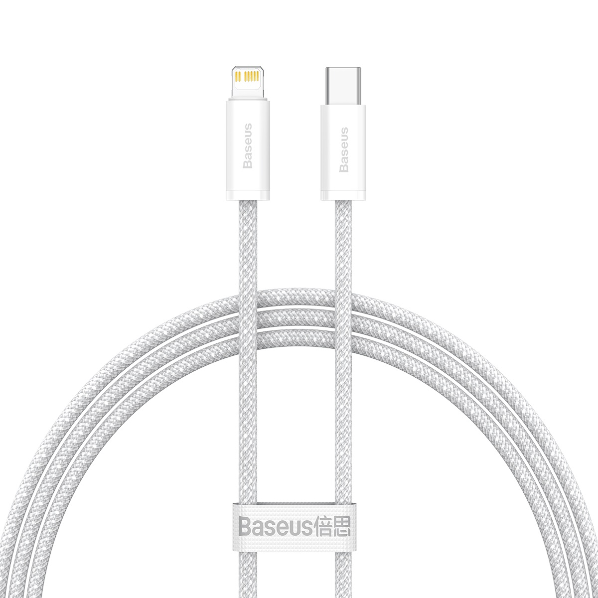 Baseus Dynamic USB-C till Lightning-kabel, 20W, 1m, vit