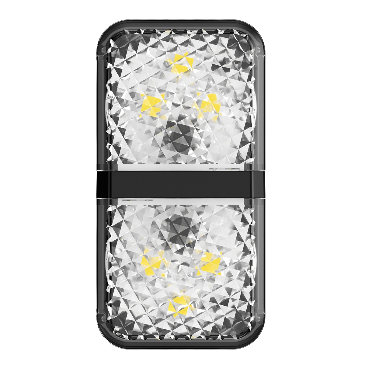Baseus CRFZD-01 varningslampa för bildörr, 2-pack, svart