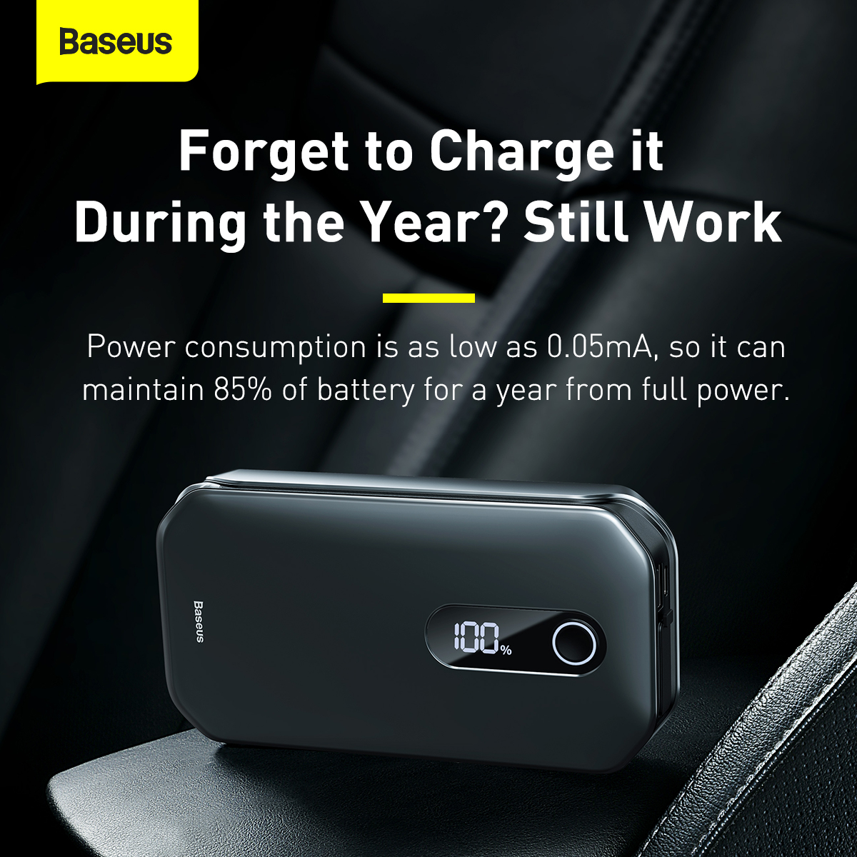 Baseus Super Energy Pro Starthjälp med Powerbank 12.000mAh