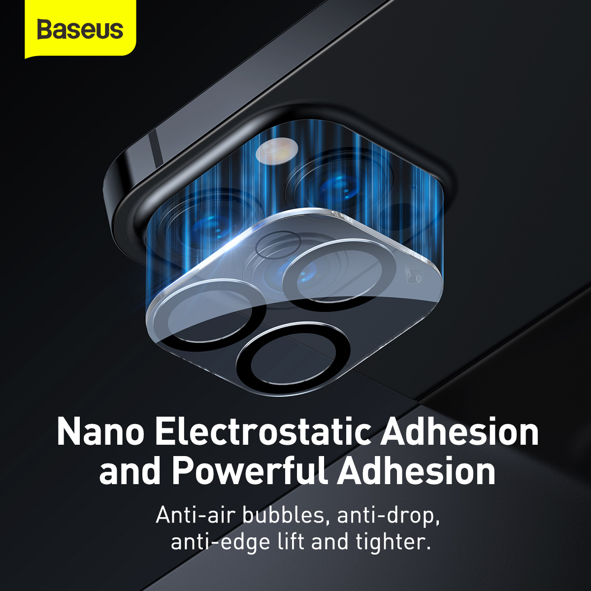 Baseus linsskydd i härdat glas, iPhone 13 Pro/13 Pro Max, 2st